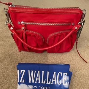 MZ Wallace Bailey Bedford handbag purse NWT Apple Red